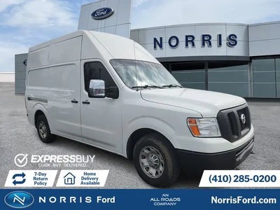 2018 Nissan NV 3500 HD S 3DR Cargo Van W/HIGH Roof