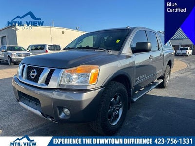 2014 Nissan Titan 4X4 PRO-4X 4DR Crew Cab SWB Pickup