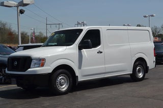 2018 Nissan NV with Glacier White Exterior
