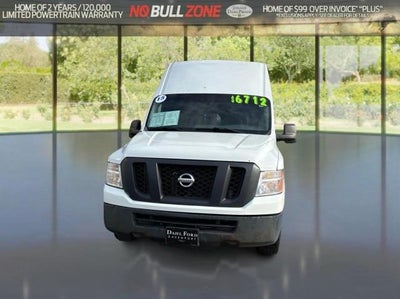 2015 Nissan NV 4X2 2500 HD S 3DR Cargo Van W/HIGH Roof (V6)