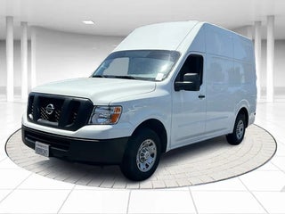 2019 Nissan NV with Glacier White Exterior