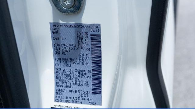2023 Nissan Frontier S