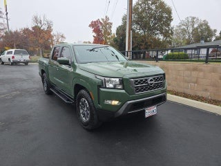 2022 Nissan Frontier with Tactical Green Metallic Exterior