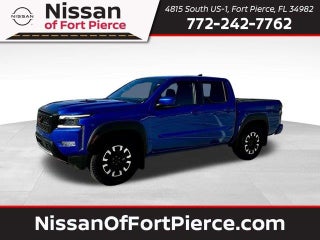 2024 Nissan Frontier with Bluestone Pearl Exterior