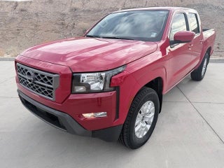 2022 Nissan Frontier with Red Alert Exterior