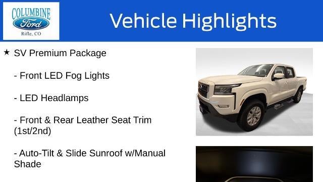 2022 Nissan Frontier S