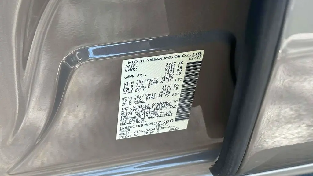2023 Nissan Frontier S