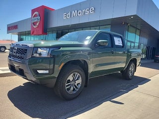 2025 Nissan Frontier with Tactical Green Metallic Exterior
