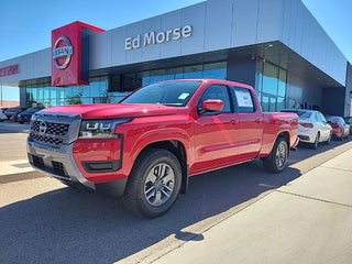 2026 Nissan Frontier with Red Alert Exterior