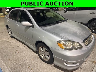 2008 Toyota Corolla S 4DR Sedan 5M