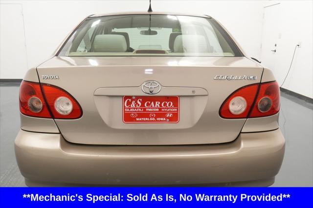 2008 Toyota Corolla - $6,500