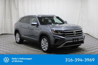 2020 Volkswagen Atlas Cross Sport with Platinum Gray Metallic Exterior