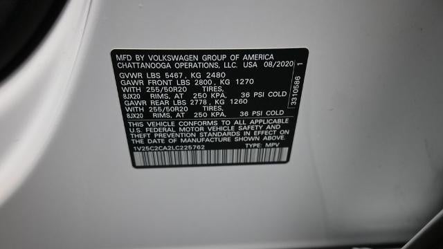 2020 Volkswagen Atlas Cross Sport SE