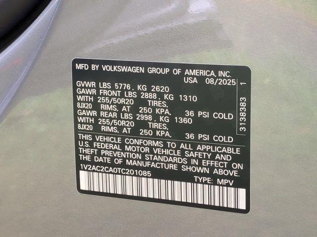 2026 Volkswagen Atlas - $47,000