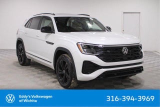 2026 Volkswagen Atlas Cross Sport with Opal White Pearl Exterior