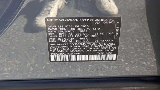 2024 Volkswagen Atlas Cross Sport SEL R-Line 4Motion