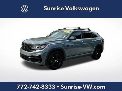 Photo of a 2022 Volkswagen Atlas Cross Sport AWD V6 SEL R-LINE Black 4motion 4DR SUV for sale