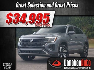 2024 Volkswagen Atlas Cross Sport with Pure Gray Exterior