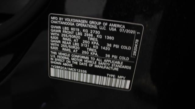2021 Volkswagen Atlas V6 SEL 4Motion