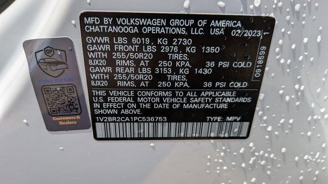 2023 Volkswagen Atlas V6 SEL 4Motion