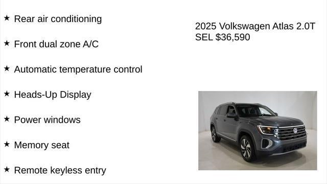 2025 Volkswagen Atlas SEL 4Motion