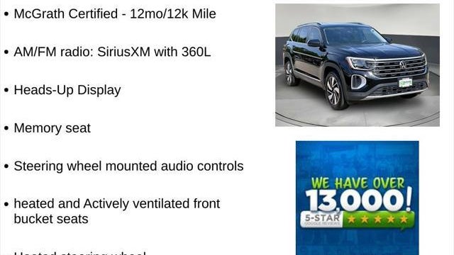 2025 Volkswagen Atlas SEL 4Motion