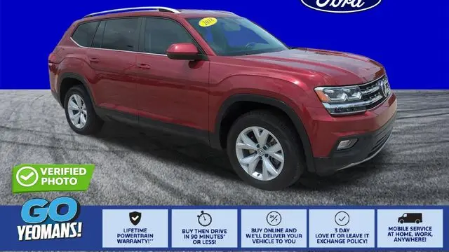 Preowned 2018 Volkswagen Atlas V6 SE for Sale
