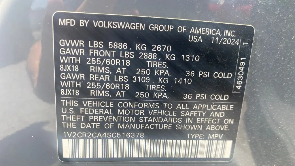 2025 Volkswagen Atlas Peak Edition 4Motion