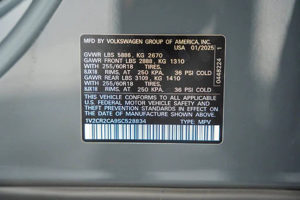 2025 Volkswagen Atlas - $36,500