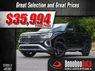 2024 Volkswagen Atlas with Deep Black Pearl Exterior