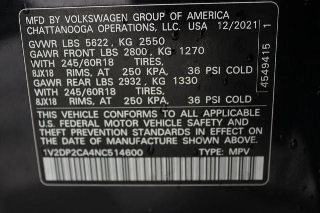 2022 Volkswagen Atlas - $21,998