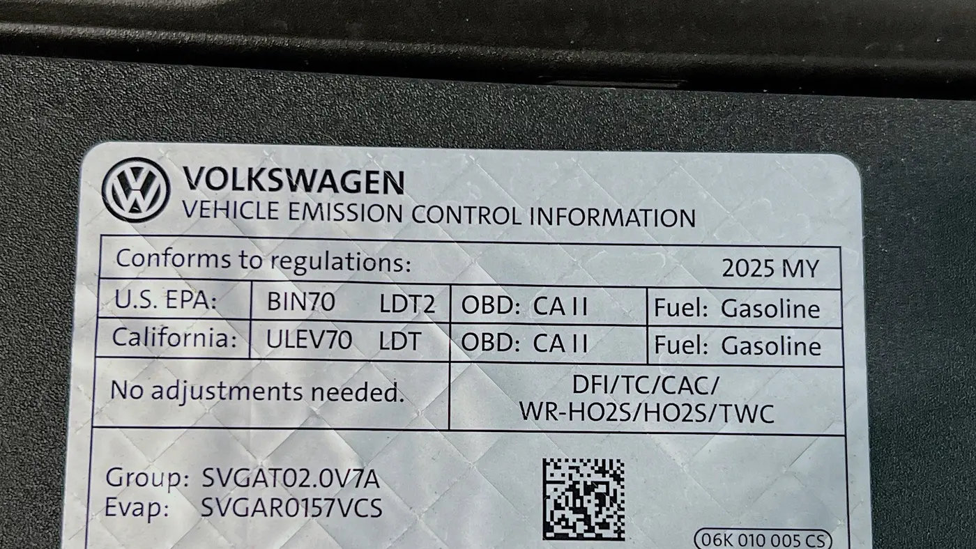 2025 Volkswagen Atlas SE