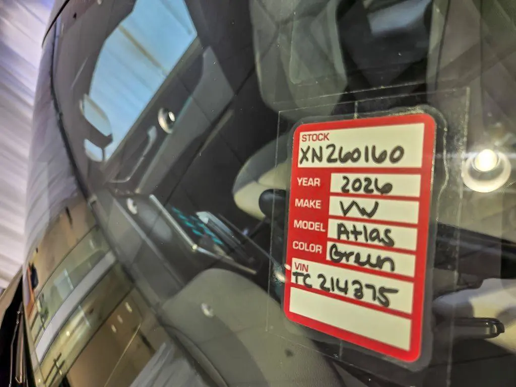 2026 Volkswagen Atlas - $50,969