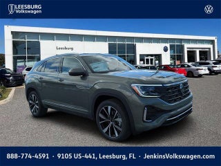 2026 Volkswagen Atlas Cross Sport with Avocado Green Pearl Exterior