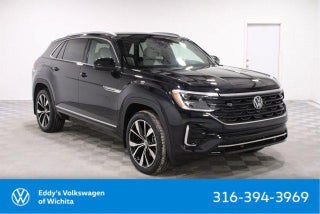 2026 Volkswagen Atlas Cross Sport with Deep Black Pearl Exterior