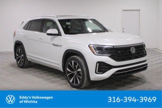 2026 Volkswagen Atlas Cross Sport with Opal White Pearl Exterior