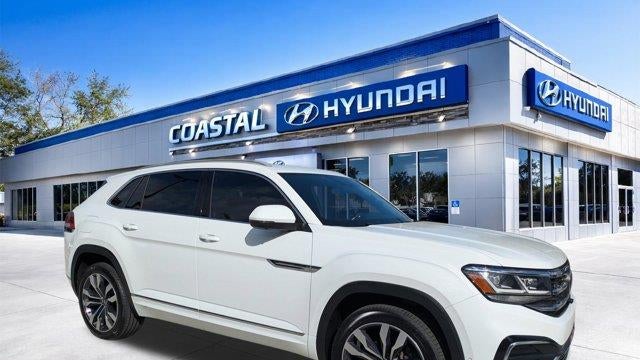 Preowned 2021 Volkswagen Atlas Cross Sport V6 SEL Premium R-Line 4Motion for Sale