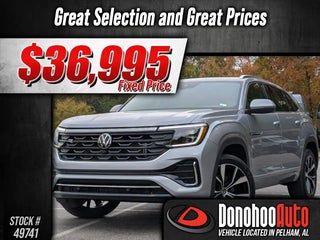 2024 Volkswagen Atlas Cross Sport with Silver Mist Metallic Exterior