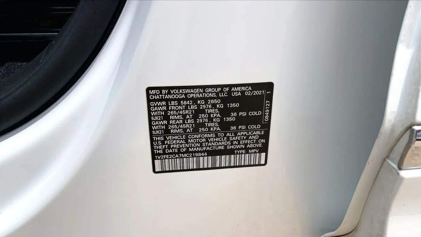 2021 Volkswagen Atlas Cross Sport V6 SEL Premium R-Line 4Motion