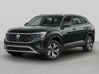 2025 Volkswagen Atlas Cross Sport with Avocado Green Pearl Exterior