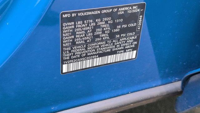 2025 Volkswagen Atlas Cross Sport SEL Premium R-Line 4Motion