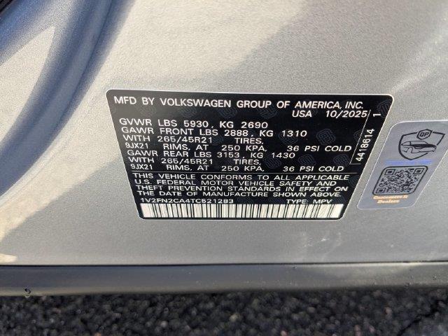 2026 Volkswagen Atlas - $49,000