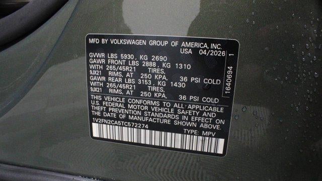 2026 Volkswagen Atlas SEL Premium R-Line 4Motion