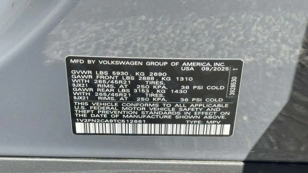 2026 Volkswagen Atlas SEL Premium R-Line 4Motion