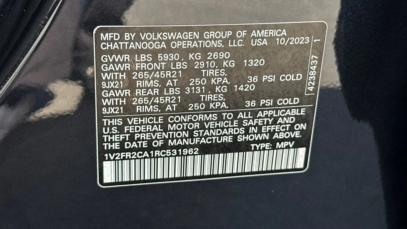 2024 Volkswagen Atlas SEL Premium R-Line 4Motion