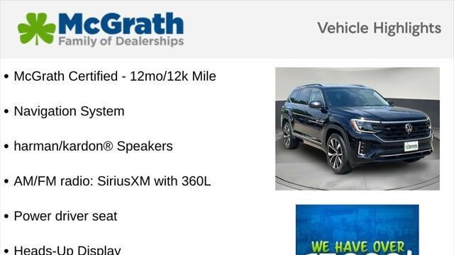 2025 Volkswagen Atlas SEL Premium R-Line 4Motion