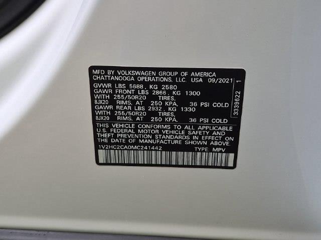 2021 Volkswagen Atlas - $21,300