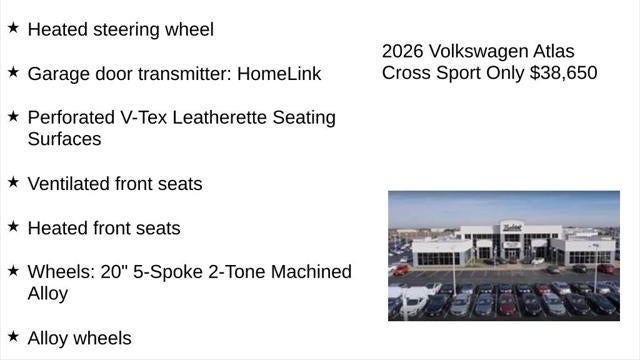 2026 Volkswagen Atlas Cross Sport SE 4Motion