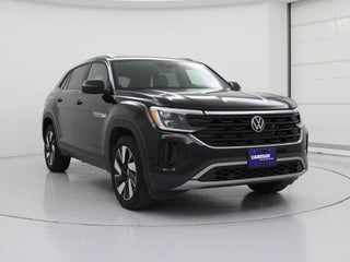2024 Volkswagen Atlas Cross Sport with Deep Black Pearl Exterior