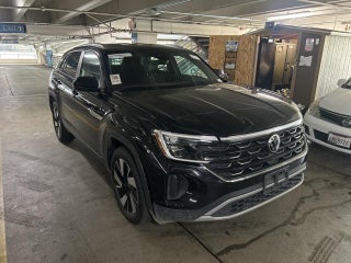 2024 Volkswagen Atlas Cross Sport with Deep Black Pearl Exterior